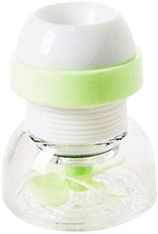 1Pcs Kleurrijke Keuken Accessoires Anti-Splash Kraan Filter Tip Keuken Water Filter Sproeier Tap Water Zeef Kraan Extender groen