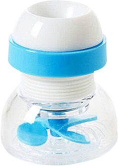 1Pcs Kleurrijke Keuken Accessoires Anti-Splash Kraan Filter Tip Keuken Water Filter Sproeier Tap Water Zeef Kraan Extender lucht blauw