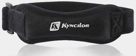 1Pcs Knie Pads Voor Mannen En Vrouwen Sport Loopschoenen Knie Pads Schokabsorptie Compressie Patella zwart