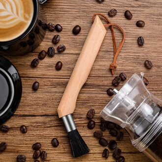 1Pcs Koffiemolen Reinigingsborstel Koffiezetapparaat Borstel Cleaner Tool Koffie Tool Voor Barista Huis Keuken Benodigdheden stijl 2