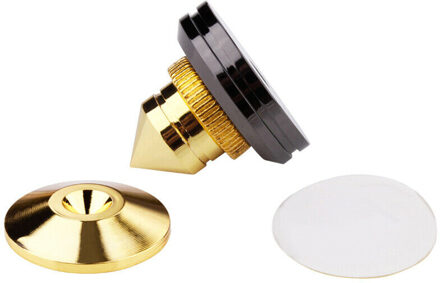 1Pcs Koperen Speaker Spike Isolatie Stand + Basis Pad Voeten Mat Luidspreker Isolatie Speaker Isolatie Pads Home