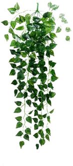 1Pcs Kunstmatige Nep Opknoping Vine Plant Bladeren Garland Home Garden Wanddecoratie Groene 50☋