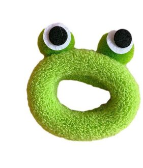 1Pcs Leuke Meisje Haar Ring Haar Elastische Rubberen Band Haarband Dikke Kinderen Elastische Haarbanden Baby Haar accessoires groen