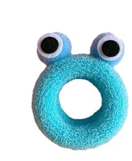 1Pcs Leuke Meisje Haar Ring Haar Elastische Rubberen Band Haarband Dikke Kinderen Elastische Haarbanden Baby Haar accessoires lucht blauw