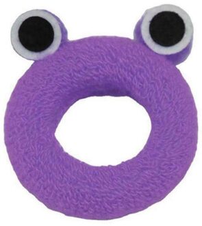 1Pcs Leuke Meisje Haar Ring Haar Elastische Rubberen Band Haarband Dikke Kinderen Elastische Haarbanden Baby Haar accessoires paars