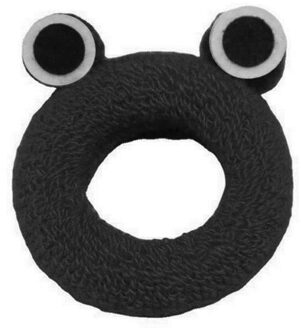 1Pcs Leuke Meisje Haar Ring Haar Elastische Rubberen Band Haarband Dikke Kinderen Elastische Haarbanden Baby Haar accessoires zwart