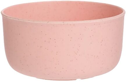 1pcs Leuke ronde Vorm Tarwe Stro Kom Azijn Kruiden Effen Soja Schotel Saus Zout Snack Kleine Plaat Keuken Supply #1129y25 Roze