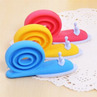 1pcs Leuke Slak Dier Vormige Siliconen Deurstopper Wig Houder voor Kinderen Kids Safety Guard Finger Protector