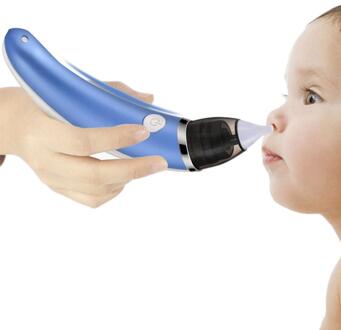 1Pcs Lichtgevende Baby Kind Oor Schoner Zaklamp Earpick Oorsmeer Remover Licht Lepel Schoonmaken Oor Care Tool Voor Kinderen blauw