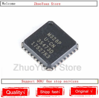 1PCS/lot ATMEGA328P-MU MEGA328P MU ATMEGA328 328P-MU IC chip New original In stock