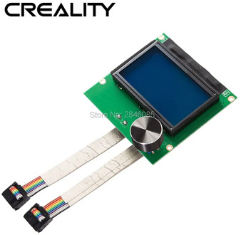 1Pcs/lot CREALITY 3D printer Parts controller RAMPS 1.4 LCD 12864 control panel blue screen+Cable For CR-10S 3D Printer
