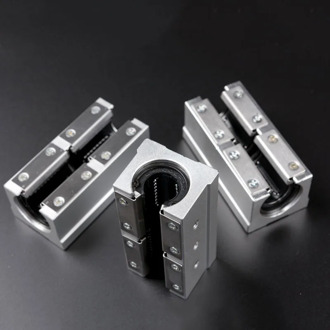 1pcs/lot SBR10LUU SBR12LUU SBR16LUU SBR20UU SBR12LUU 16mm Linear Ball Bearing Block CNC Router SBR16 linear guide 3D