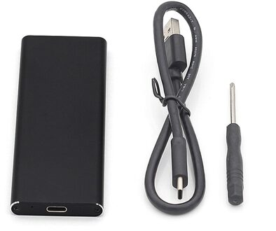 1pcs M.2 NGFF SATA SSD 10Gbps naar USB 3.1 Type-C Converter Adapter Behuizing Case Voor M2 harde Schijf PC Overigen