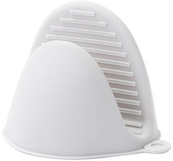 1PCS Magnetron Mitt antislip Handschoen Siliconen Hand Protector Heatproof Mitten Verdikte Keuken Koken Gadgets Ovenwanten Grijs