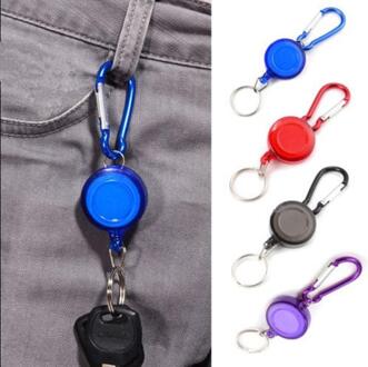 1Pcs Mannen Vrouwen Key Houder Organizer Pouch Car Key Bag Unisex Sleutelhanger Portemonnee Huishoudster Sleutel Case Mini Kaart Tas 1stk kleur willekeurig