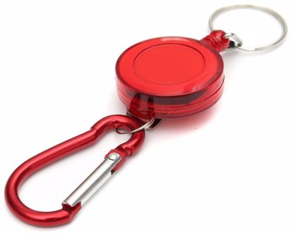 1Pcs Mannen Vrouwen Key Houder Organizer Pouch Car Key Bag Unisex Sleutelhanger Portemonnee Huishoudster Sleutel Case Mini Kaart Tas rood