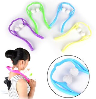 1Pcs Massager Roller Bal Zelf Massage Tool Comfortabele Nek Schouder Pijn