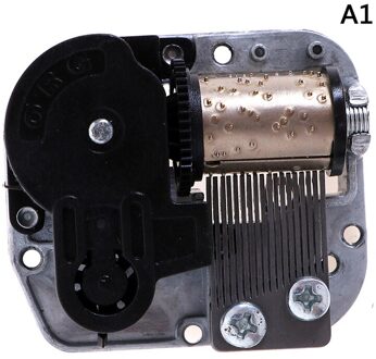 1Pcs Mechanische Diy Windup Muziekdoos Muzikale Beweging Schroeven Key Zilver Ca. 50G Craft Decoratie Home Decor A1