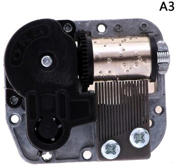 1Pcs Mechanische Diy Windup Muziekdoos Muzikale Beweging Schroeven Key Zilver Ca. 50G Craft Decoratie Home Decor A3