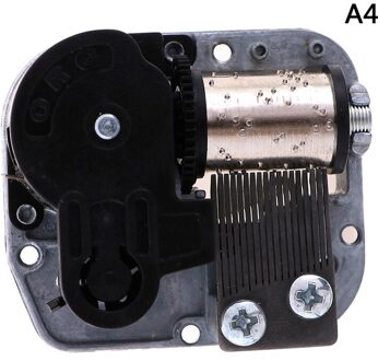 1Pcs Mechanische Diy Windup Muziekdoos Muzikale Beweging Schroeven Key Zilver Ca. 50G Craft Decoratie Home Decor A4