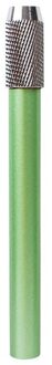 1Pcs Metalen Potlood Verlengd Extender Houder Multi Color Art Schets Potlood Lengthing Topper School Office Supply groen
