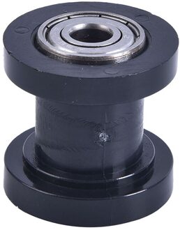 1Pcs Mini Bike Moto 8Mm 10Mm Chain Roller Slider Spanner Wiel Gids Pit Dirt 8mm zwart