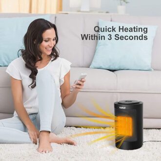 1Pcs Mini Kachel Persoonlijke Verwarming Ventilator Oververhitting Bescherming Haarden Verstelbare Thermostaat Office Desktop Familie Apparaat