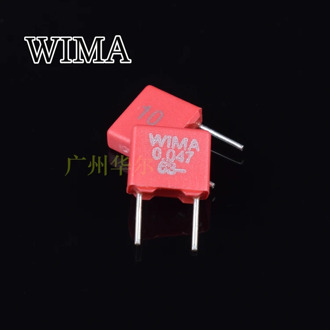 1pcs MKS2 German 5MM WIMA film capacitor sound audio Hi-Fi 0.012uf 15nf 27nf 0.033uf 39nf 0.047uf 0.068uf 63v 100v 0.015uf p5