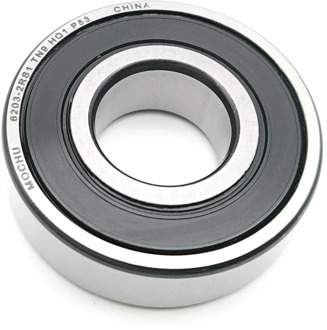 1pcs MOCHU Bearing 6203 6203-2RS1 TN9 HQ1 P53 6203 17x40x12 Hybrid Ceramic Ball Bearings Single Row Si3N4 Ball ABEC-5