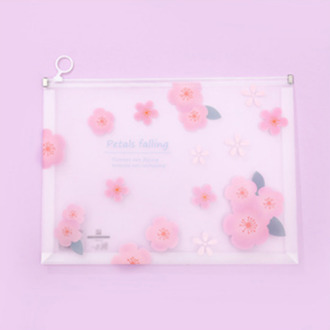 1Pcs Mooie Bloem A4 Sterren Serie Transparante Pp Papers Boeken Kantoorbenodigdheden Bestandsmap Document Zakken Opslag Briefpapier