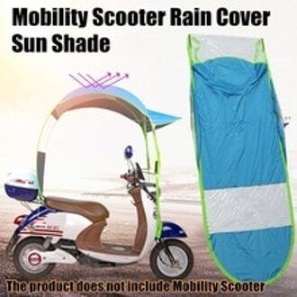 1Pcs Motor Accessoires Scooter Cover Motorbike Zon Regen Wind Cover Elektrische Auto Voorkomen Paraplu Regenjas 2.8*0.8*0.75M