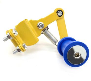 1Pcs Motorcycle Chain Richter Motobike Kettingspanner Automatische Richter Keten Automatische Regulator Roller Keten Deel Spanner geel