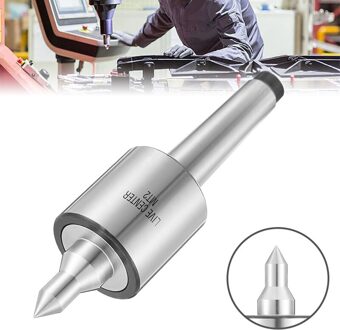 1Pcs MT2 0.001 Nauwkeurigheid Precisie Draaibank Live Center Morse Taper Revolving Lager Cnc Draaibank Tool Voor Metaal Hout draaibank