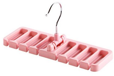 1Pcs Multifunctie 8 Gat Opbergrek Stropdas Riem Organizer Roterende Ties Hanger Holder Closet Organisatie Garderobe Afwerking Rack 3