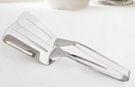 1Pcs Multifunctionele Hoogwaardig Roestvrij Staal Barbecue Clip Gebakken Schop Bbq Tang Brood Vlees Groente Klem Koken Gereedschap