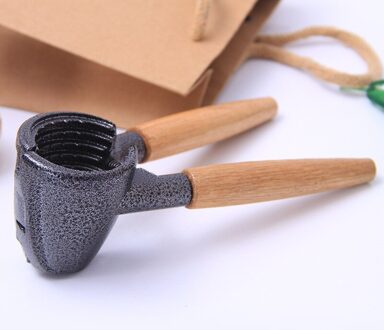 1Pcs Multifunctionele Trechtervormige Zaagtand Walnoot Tang Aluminium Walnoot Klem Huishouden Keuken Tool B