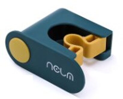 1Pcs Muur Gemonteerde Mop Opbergrek Haren Bezem Hanger Huishouden Opbergrek Badkamer Stro Haak geel