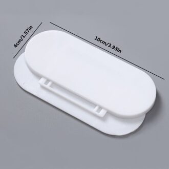 1Pcs Muur Gemonteerde Socket Houder, Punch-Gratis Zelfklevende Power Board Vaststelling Apparaat, huishoudelijke Kabel, Draad Plug Vaststelling Manager