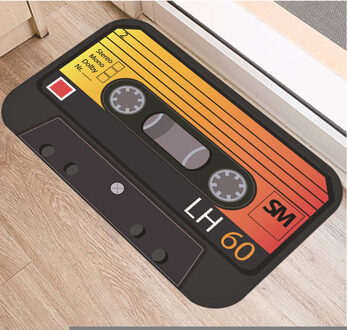 1Pcs Muziek Tape Anti-Slip Deurmat Stofzuigen Keuken Bedroon Bad Vloer Thuis Entree Kids Gebed Mat 40X60Cm Voor Deuropening 02