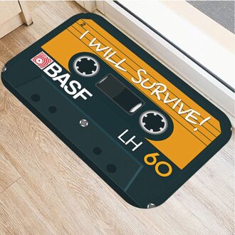 1Pcs Muziek Tape Anti-Slip Deurmat Stofzuigen Keuken Bedroon Bad Vloer Thuis Entree Kids Gebed Mat 40X60Cm Voor Deuropening 03