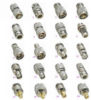 1Pcs N to UHF SO239 PL259 / N / BNC / TNC / SMA Male plug & Female jack RF Coaxial Adapter connector Test Converter