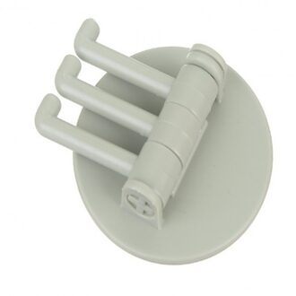 1Pcs Naadloze Pasta 3 Tak Roterende Haak Keuken Badkamer Muur Haak Thuis Vlakte Haak Nail-Gratis Kleverige Haak groen