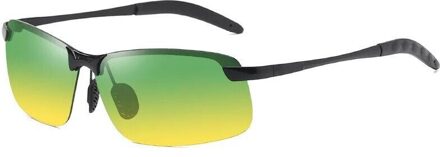 1Pcs Nachtzicht Gepolariseerde Zonnebril High Definition Zonnebril Vrouwen Mannen Outdoor Vissen Lenzenvloeistof Unisex Driver Bril Day Night