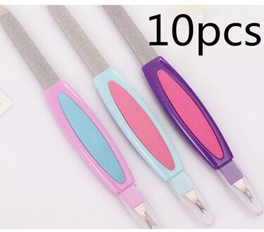 1Pcs Nagelvijl Schuurblok Nail Buffing Schuurpapier Professionele Blok Polish Cuticle Remover Schuren Nail Art Tool 10stk