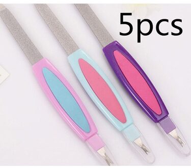 1Pcs Nagelvijl Schuurblok Nail Buffing Schuurpapier Professionele Blok Polish Cuticle Remover Schuren Nail Art Tool 5stk