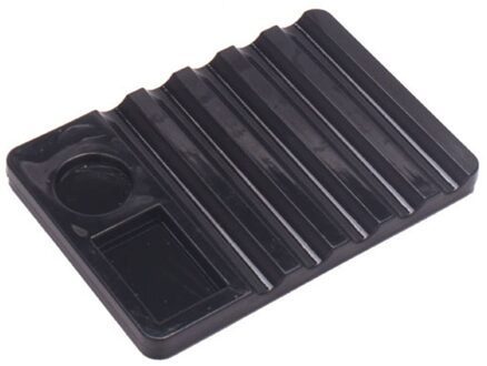 1Pcs Nail Art Schilderen Pen Brush Stand Rack Plastic Borstel Houder Voor Diy Manicure Nagels Carving Tekening Potloden Borstels 5 Kleuren 02