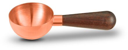 1Pcs Natuurlijke Hout Koffiebonen Lepels Scoop Voor Koffie Thee Kleine Suiker Zout Bestek Houten Lepels Gereedschap Keuken Benodigdheden roos goud