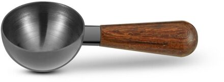 1Pcs Natuurlijke Hout Koffiebonen Lepels Scoop Voor Koffie Thee Kleine Suiker Zout Bestek Houten Lepels Gereedschap Keuken Benodigdheden zwart
