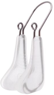 1Pcs Neus Shaper Neus Lifting Shaper Neus Roller Massager Afslanken Lifting Bridge Straightening Beauty Clip Neus Massage Gereedschap wit