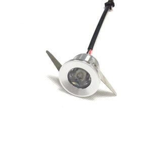 1Pcs Newled Mini Downlight Onder 31Mm Kabinet Spot Light 1W Plafond Inbouw Lamp AC85-265V Dimbare Down Lichten cold wit 6000k